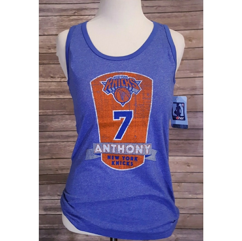 New York Knicks Anthony #7 Jersey Printed Top